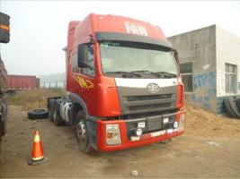出售二手解放J5雙驅(qū)半掛車