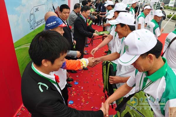 2013JMC輕卡低碳中國行北京圓滿收官