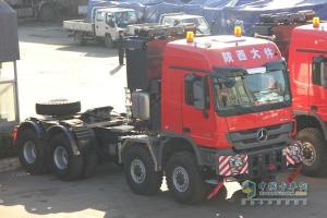 十臺(tái)奔馳Actros SLT大件牽引車一次性交付中國用戶