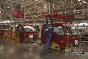 參觀福田汽車北京多功能汽車廠暨“歐馬可、奧鈴車型品鑒