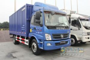 福田奧鈴 168馬力 4×2 國四箱式運輸車