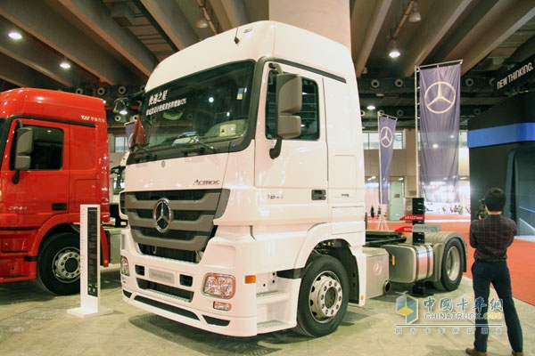 廣州車展：梅賽德斯——奔馳攜三款A(yù)ctros重卡隆重亮相