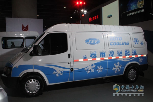 廣州車展:江鈴汽車看中細(xì)分市場(chǎng) 攜專用車亮相