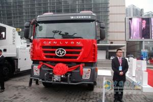 上汽依維柯紅巖杰獅 4×2 350馬力國IV城市主戰(zhàn)消防車