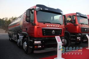 中國(guó)重汽 C5H 340馬力 8X4氣囊油罐車