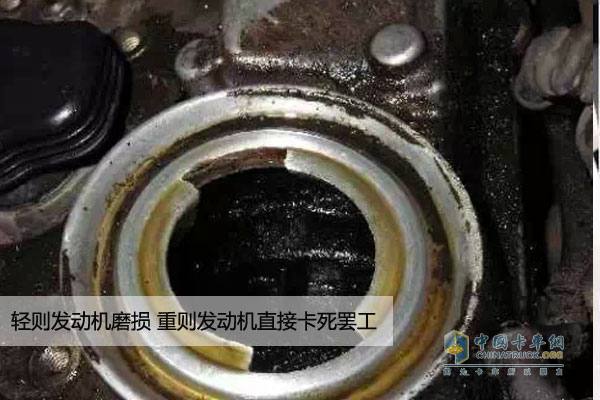 發(fā)動機(jī)油泥現(xiàn)象