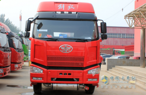 促銷：一汽解放j6 350馬力牽引車年終優(yōu)惠