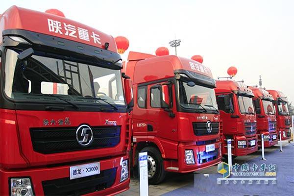 陜汽牽引車逆勢突破 1月環(huán)比增長20% 