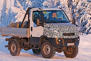 諜照曝光！萌萌噠依維柯New Daily 4X4 越野車(chē)型