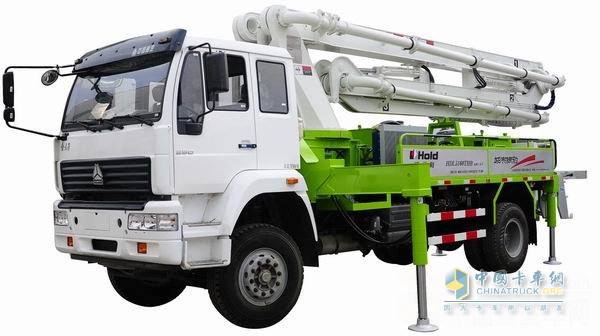 鴻得利28、38米泵車(chē)上市