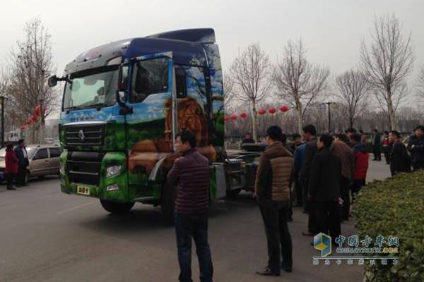 中國重汽商用車德州平原品鑒會圓滿成功