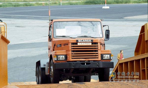 1980年發(fā)布的全新斯堪尼亞T112卡車，中國林業(yè)部采購了158輛