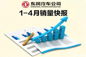 東風(fēng)汽車前4月銷售商用車15.71萬輛