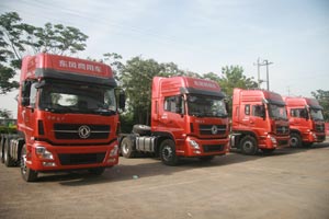 書寫?；愤\輸車銷售奇跡  東風(fēng)商用車笑傲東營