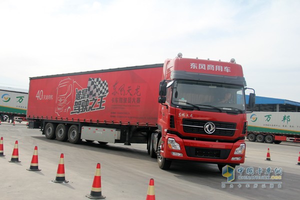 圖集！東風(fēng)天龍卡車(chē)駕駛員大賽第六場(chǎng)半決賽鄭州角逐
