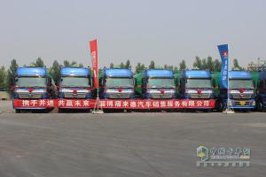 全新一代歐曼超能版?；愤\輸車交付山東用戶