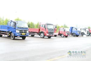 福田瑞沃重點商用車型庫完善