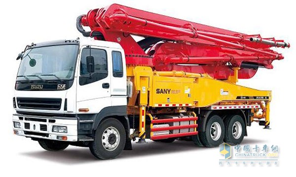 三一重工泵車市場