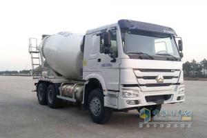 徐工汽車(chē) 重汽國(guó)五340馬力 6×4天然氣混凝土攪拌車(chē)（40