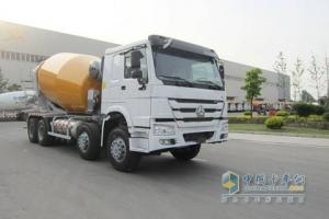 徐工汽車(chē) 重汽380馬力 8×4天然氣混凝土攪拌車(chē)