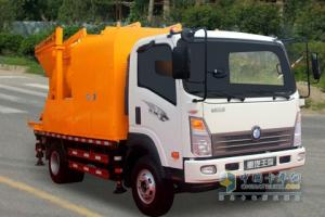 重汽王牌 玉柴160馬力 車載式泵車（2015年規(guī)劃產(chǎn)品）