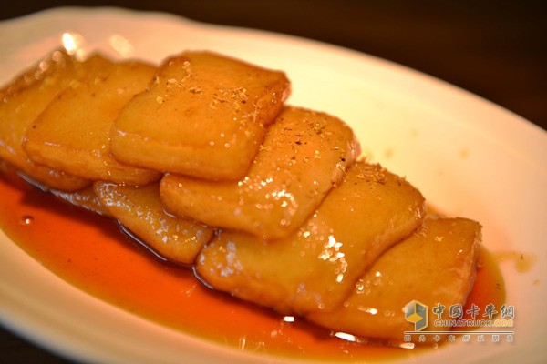 德國(guó)曼恩車輪上的美食之義烏美食雞毛糖年糕