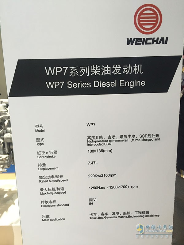 輕中重統(tǒng)統(tǒng)國V以上 “濰柴芯”引領Engine China 2015