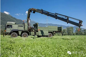 奧地利軍車諜照 安普重型救援車顯風(fēng)采