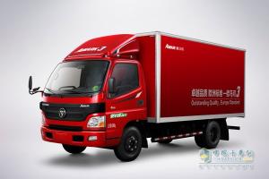福田歐馬可3系 143馬力 4X2 單排廂式載貨車(chē)（EGR+POC)