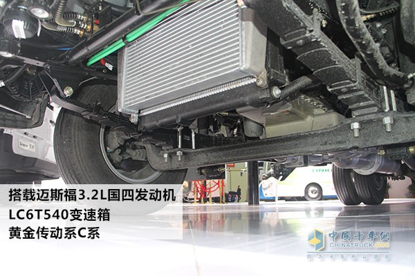 搭載邁斯福3.2L國(guó)四發(fā)動(dòng)機(jī)、LC6T540變速箱