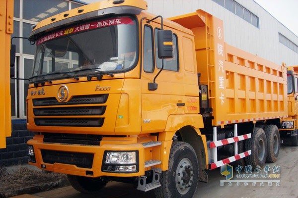 陜西德龍礦用版6x4自卸車33萬