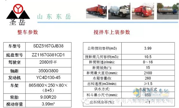 重汽HOWO輕卡小方量攪拌車