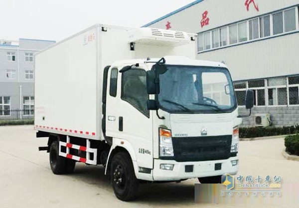 御捷馬牌YJM5042XLC型冷藏車(chē)