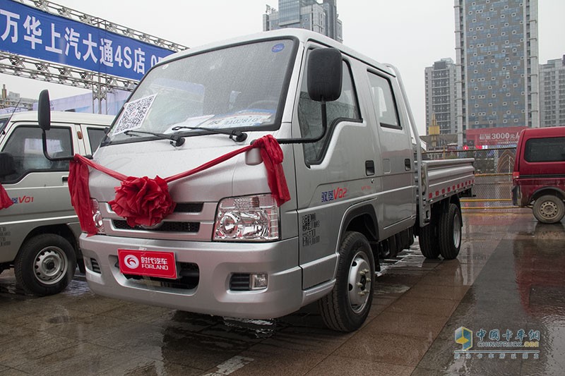 濟南卡車展輕卡秀 奧馳汽車、時代汽車展物流車型
