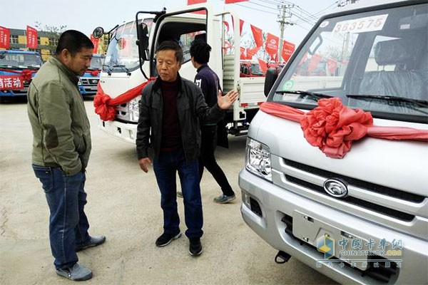 用戶品鑒福田時(shí)代汽車