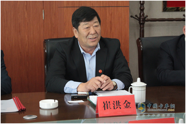 天津安達(dá)集團(tuán)股份有限公司董事長(zhǎng)崔洪金先生希望雙方展開廣泛合作