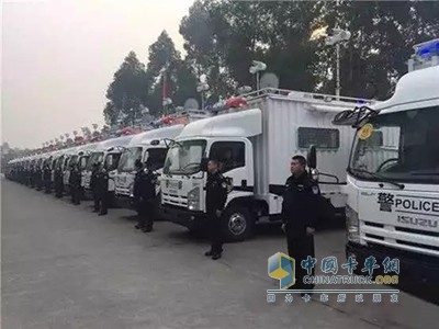 慶鈴五十鈴700P助陣緝毒刑警