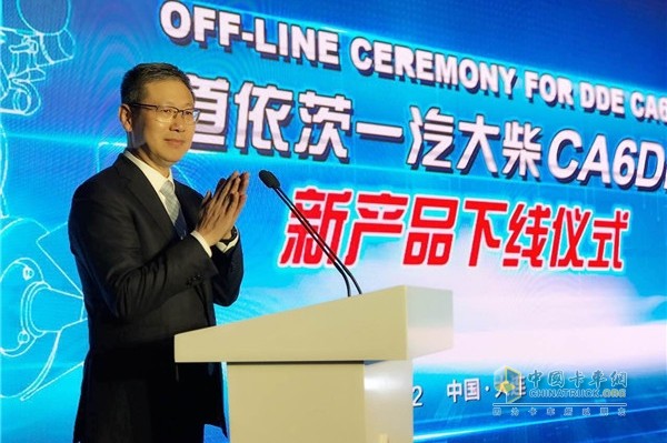 一汽解放汽車有限公司總經(jīng)理、黨委書記胡漢杰
