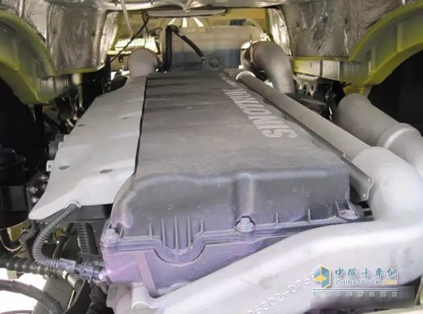 重汽豪瀚品牌首臺自動檔車采用曼技術(shù)MC11.36-50發(fā)動機(jī)