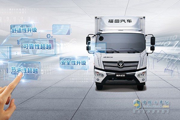 瑞沃ES超級卡車在可靠、節(jié)油、安全、舒適四大方面實現(xiàn)完美超越升級