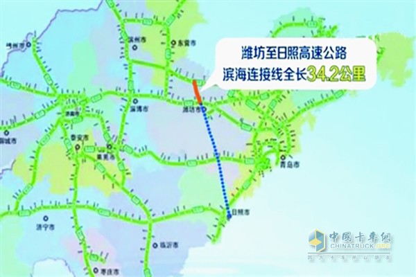 濰坊至日照高速公路濱海連接線通車