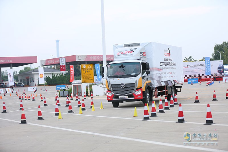 2017中國(guó)高效物流卡車公開賽(河南站）歐馬可表現(xiàn)亮眼