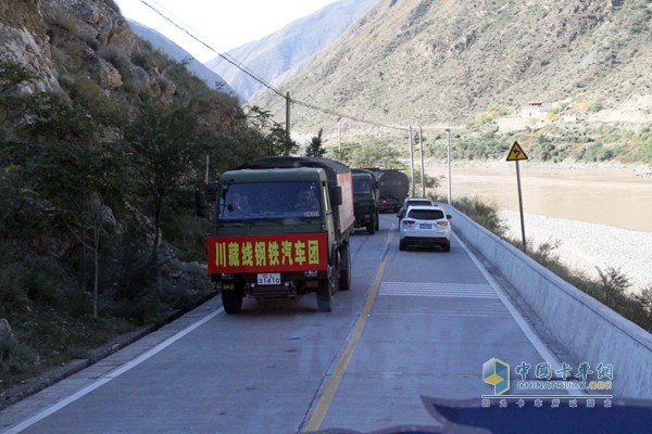 川藏線鋼鐵汽車團(tuán)更是鐘愛中國重汽