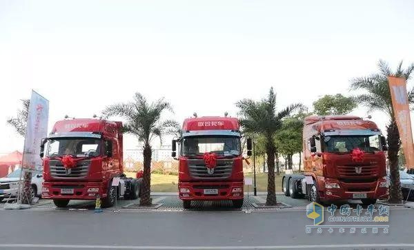 聯(lián)合卡車8周年慶典現(xiàn)場展車