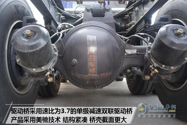 大馬力當(dāng)家花旦 聯(lián)合卡車U550牽引車