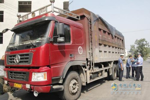 山東省嚴打渣土車嚴重違法和貨車超限超載