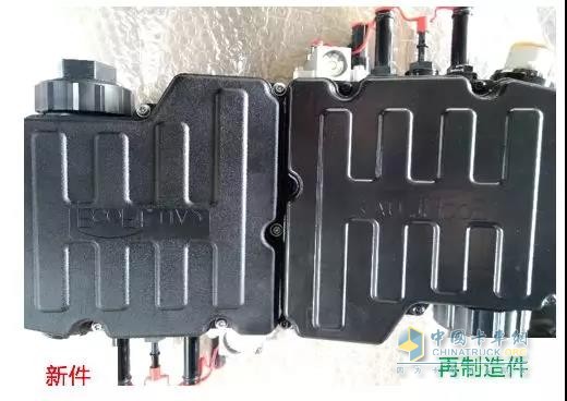 再制造尿素泵和新尿素泵的外觀(guān)差異圖
