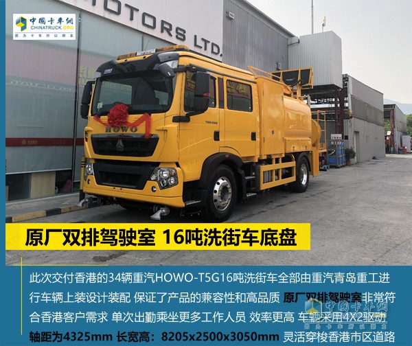 香港政府買單 中國重汽HOWO-T5G憑什么？