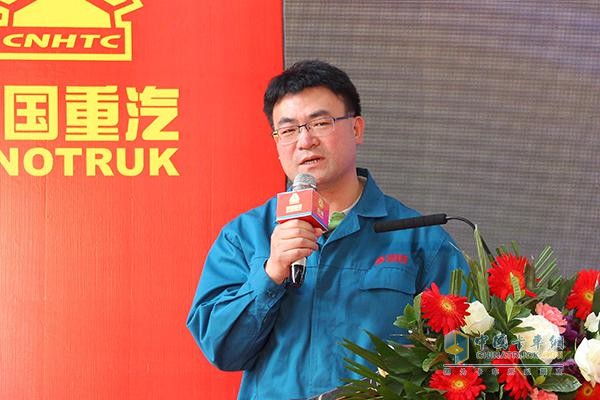 中國重汽集團(tuán)濟(jì)寧商用車副總經(jīng)理王美賢