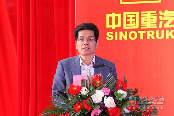中國重汽濟(jì)寧商用車總經(jīng)理劉榮章